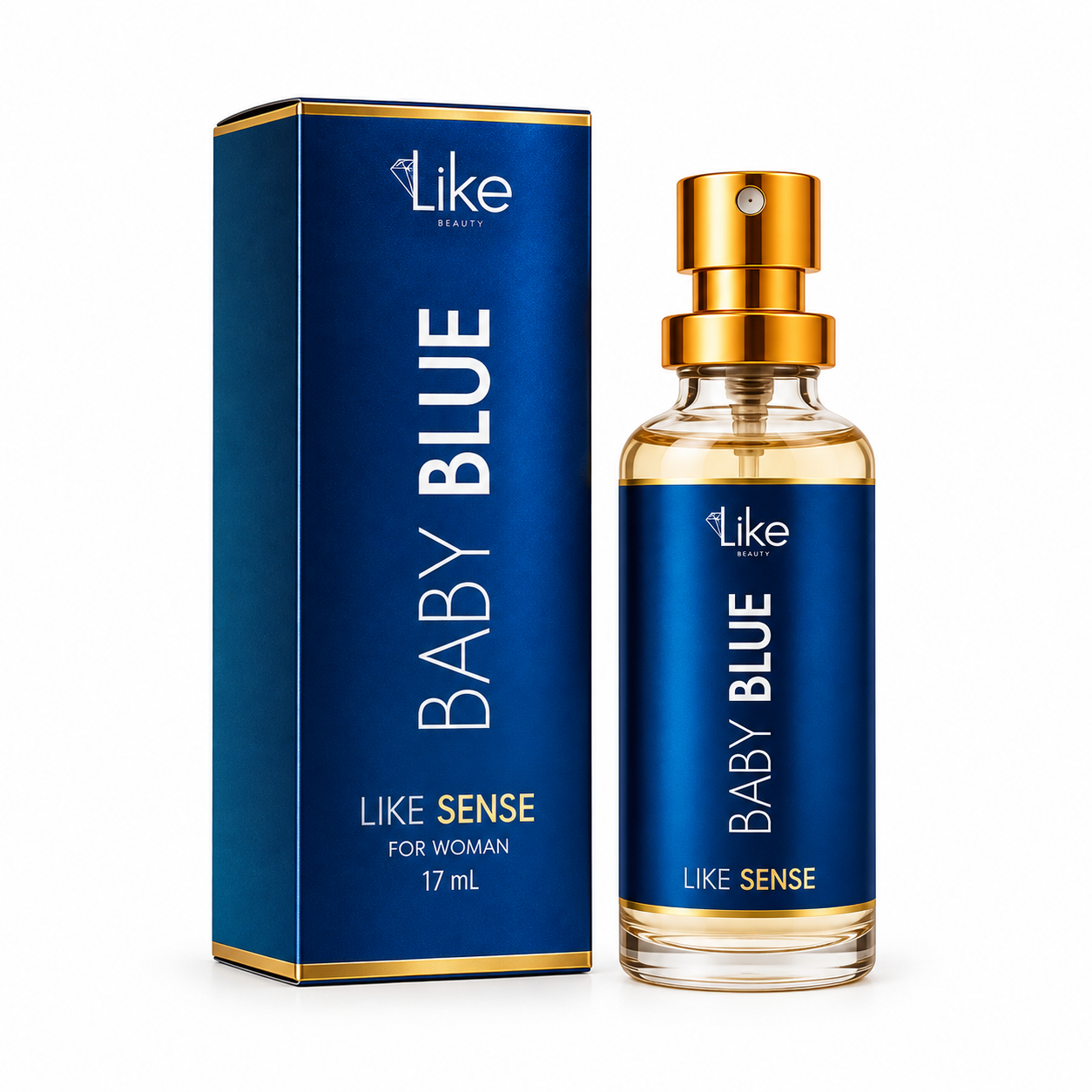 Perfume Baby Blue Like Sense - 17ml